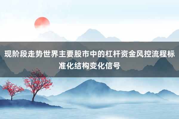 现阶段走势世界主要股市中的杠杆资金风控流程标准化结构变化信号