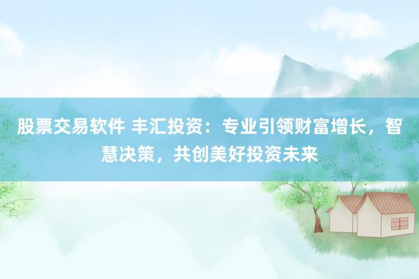 股票交易软件 丰汇投资:专业引领财富增长,智慧决策,共创美好投资未来